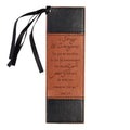 Bookmark Leather black/brown