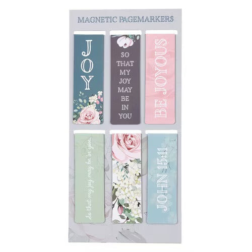 Magnetic Bookmark Set Joy May