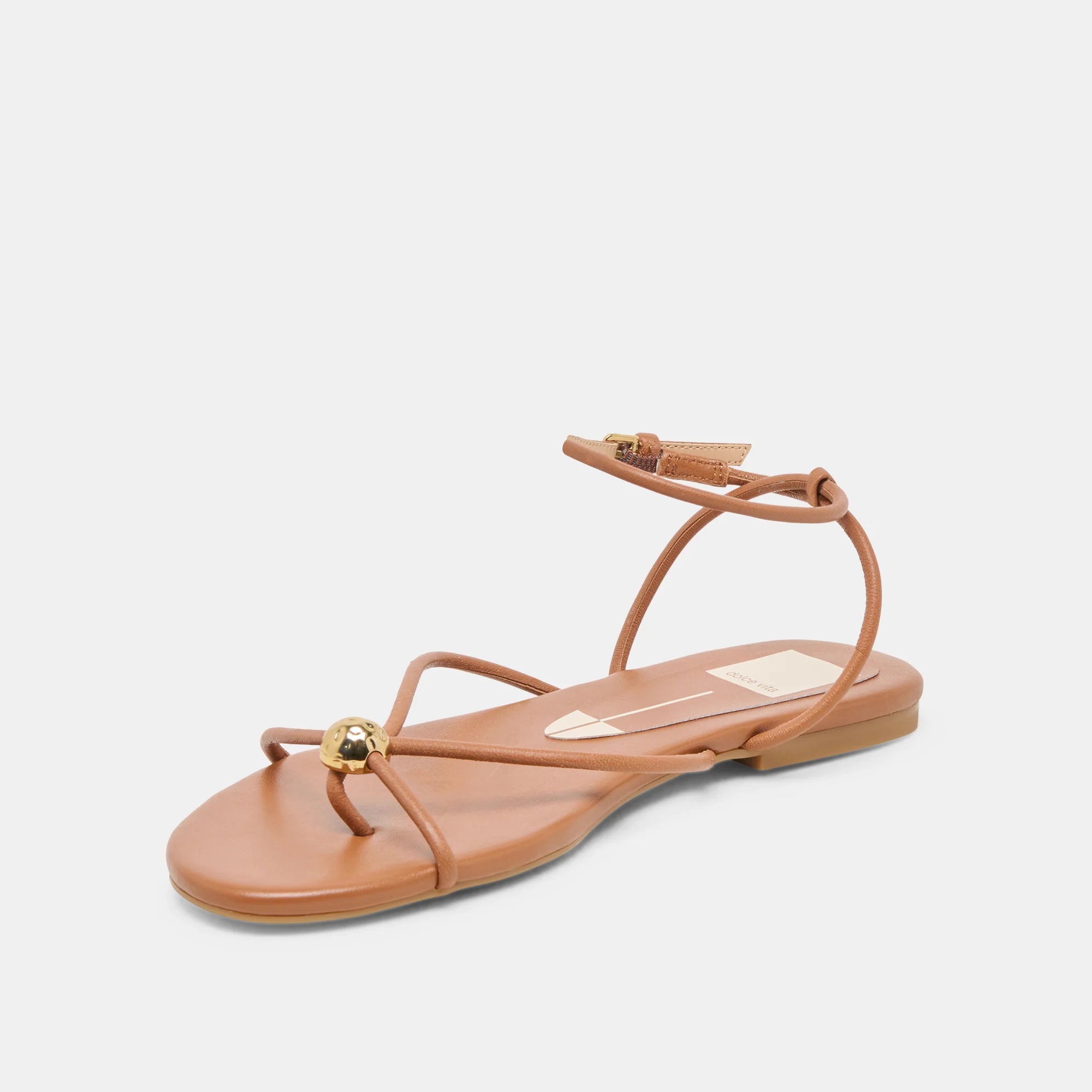 Dolce Vita Kenley Tan Leather Sandal