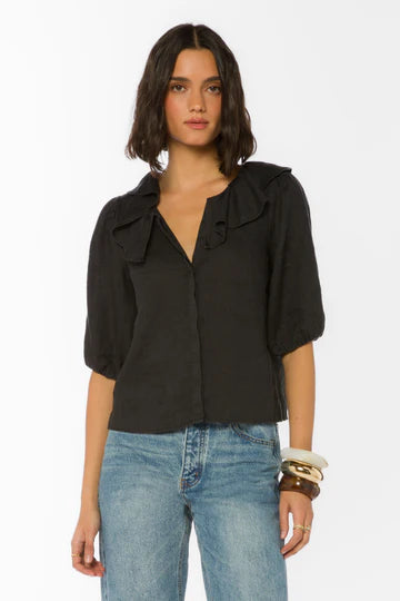 Velvet Heart Hensley Milan Pull on Linen Top and Pant Set
