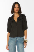 Velvet Heart Hensley Milan Pull on Linen Top and Pant Set