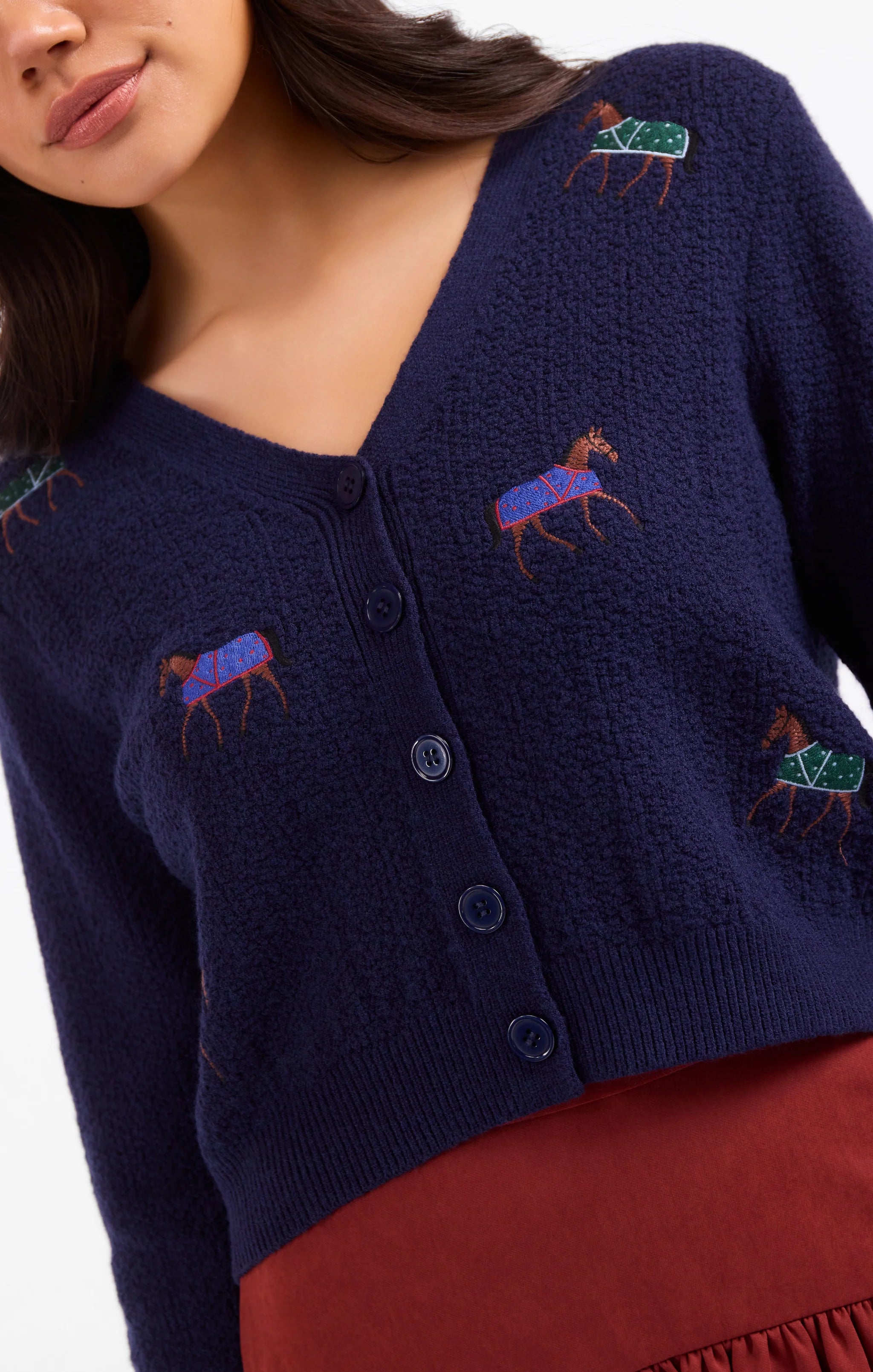 Sadie and Sage Esme Horse Cardigan
