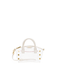 Hammitt Paula Clear Calla Lily White Bag