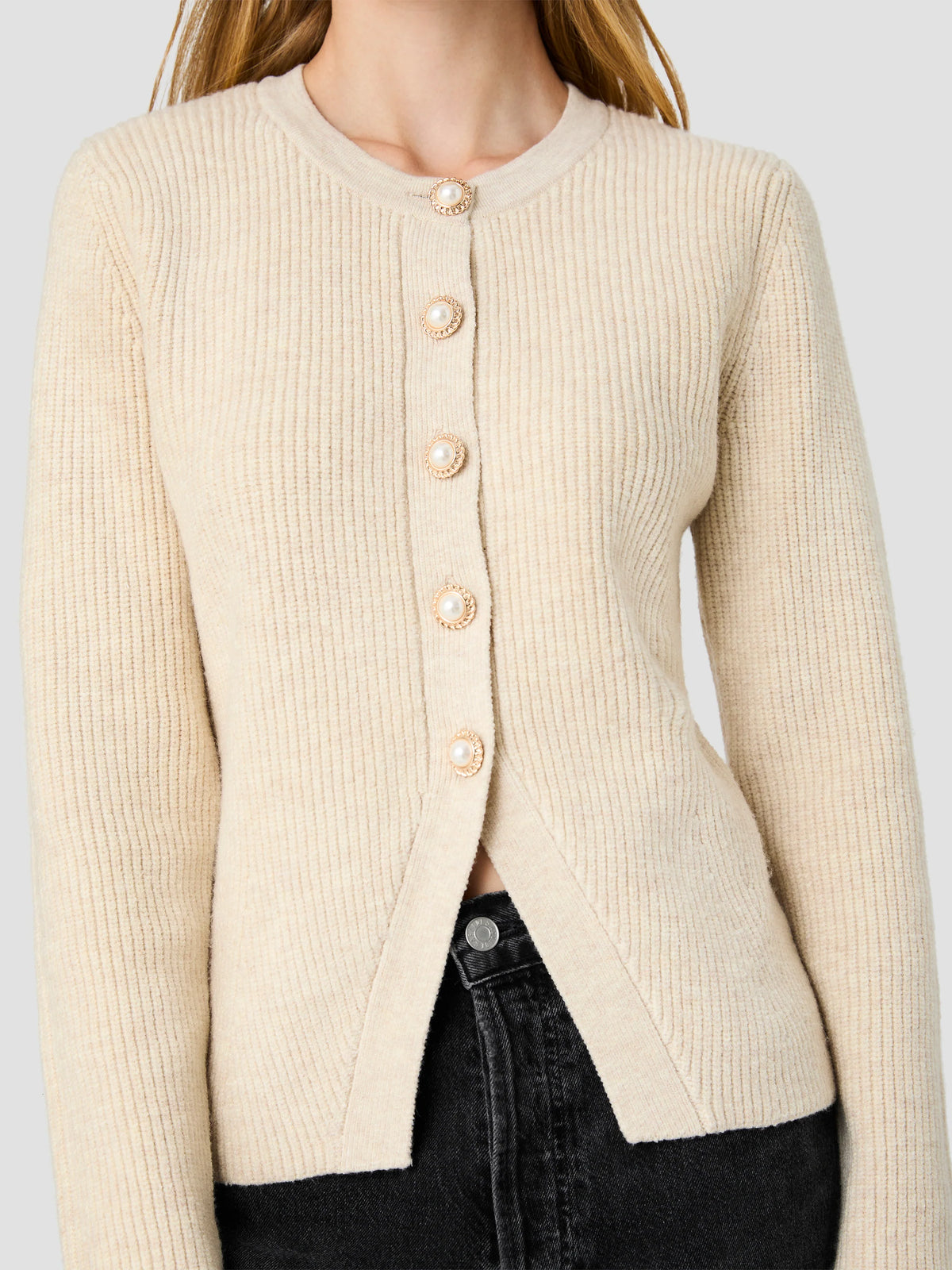 French Connection Marley Knit Sweater Top