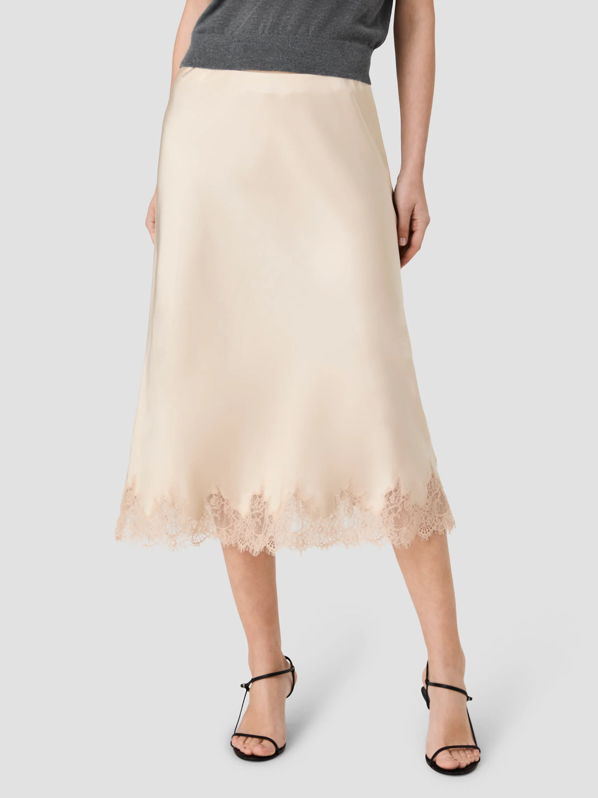 French Connection Ennis Champagne Skirt