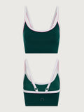 Varley Freesoft Piper Bra in Pine