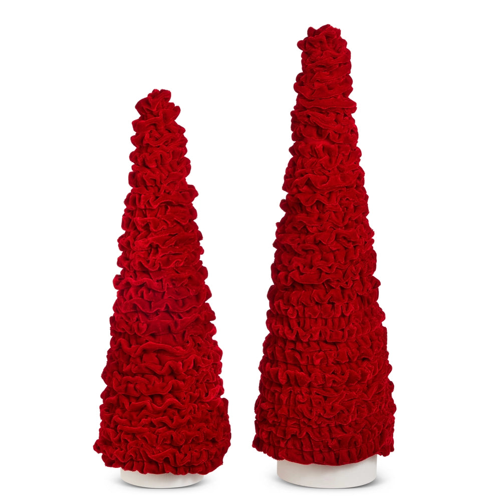 RAZ Red Velvet Trees