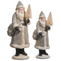 RAZ Glitter Vintage Santas