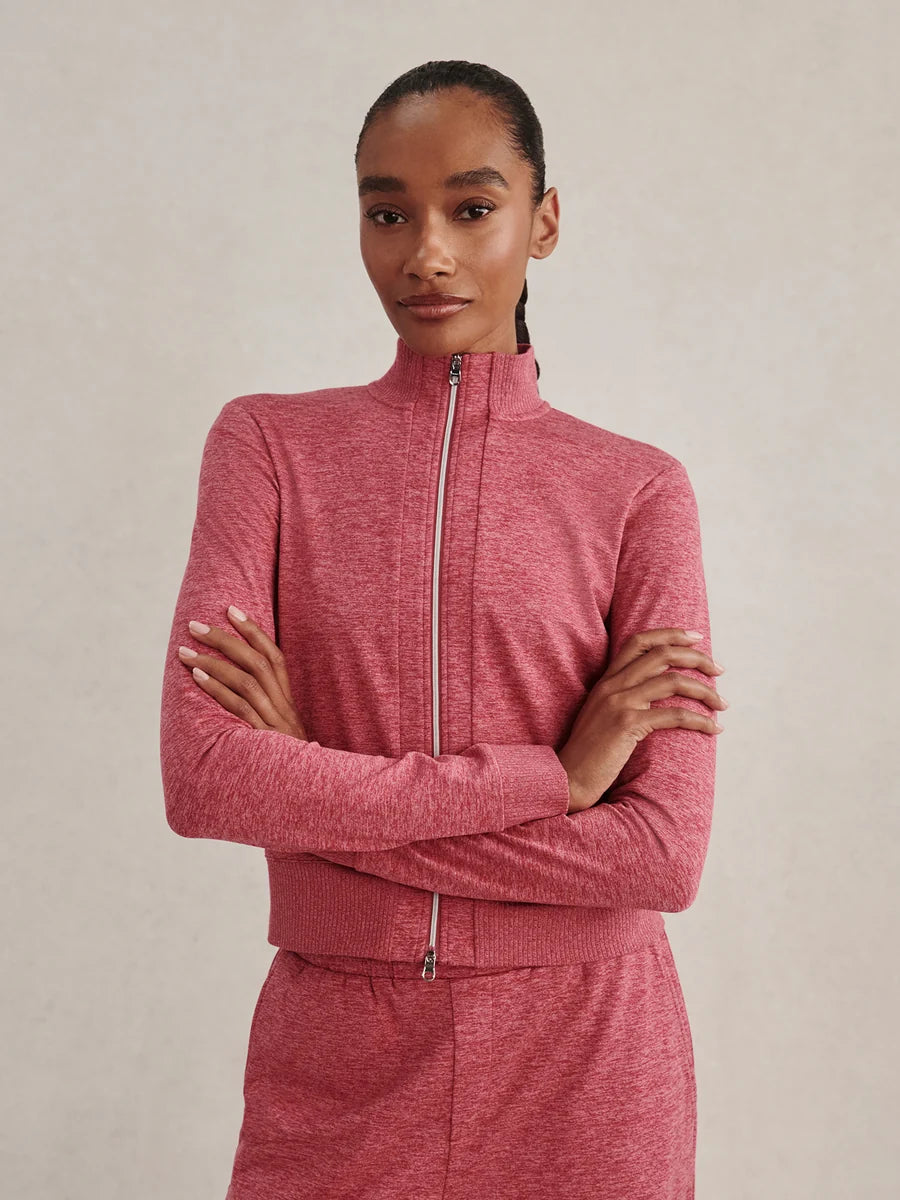 Varley Rufus Cropped Zip Through