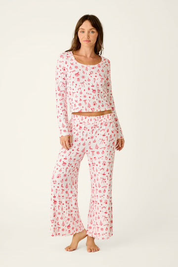 PJ Salvage Femme De Noel Top and Pant Set
