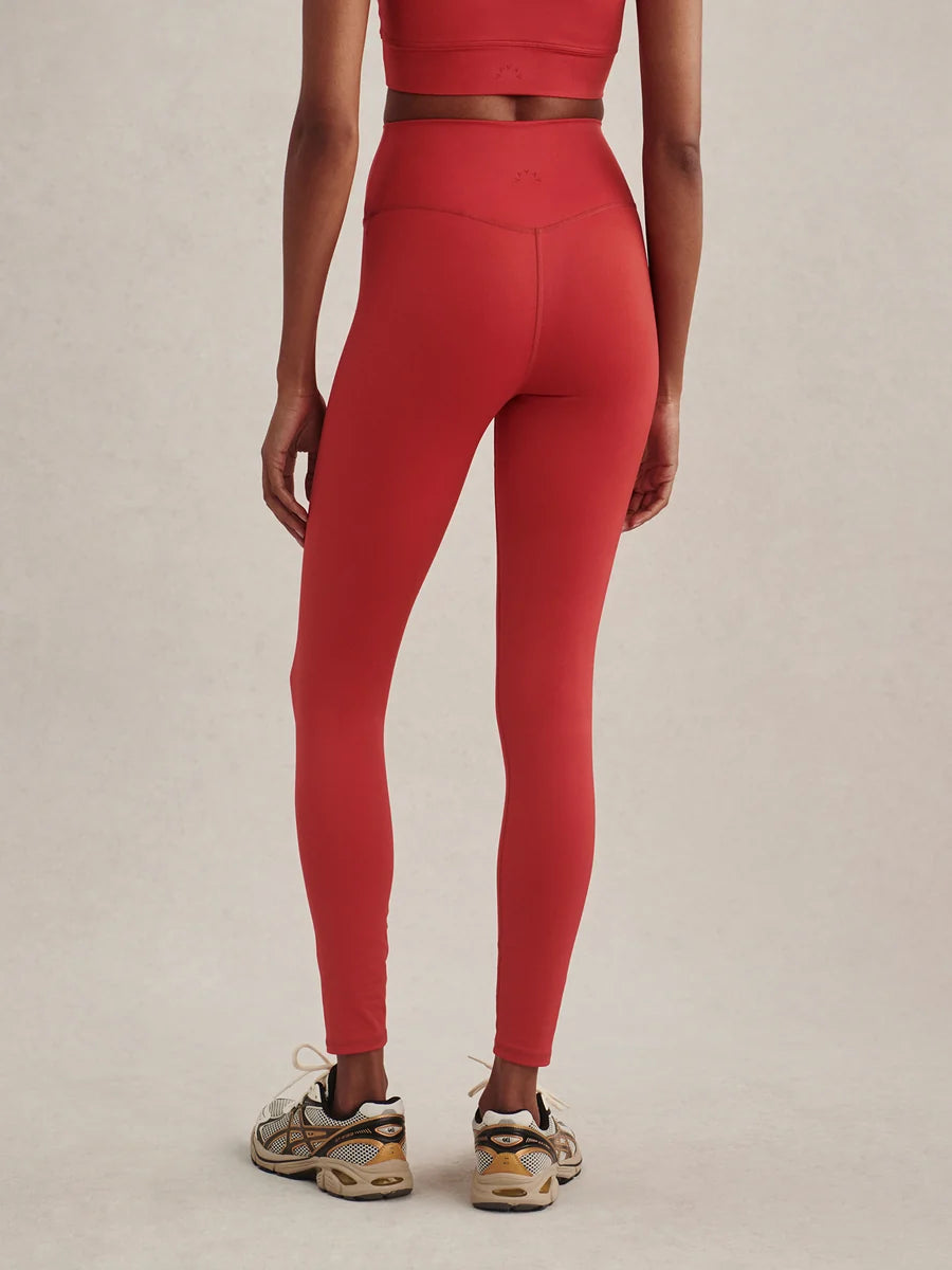Varley Assure High Rise Legging in Pink Begonia