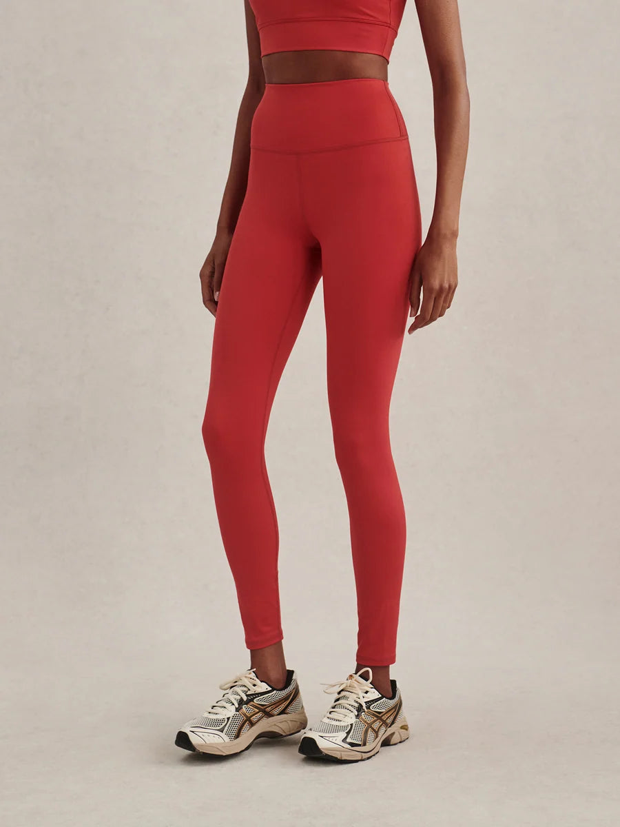 Varley Assure High Rise Legging in Pink Begonia
