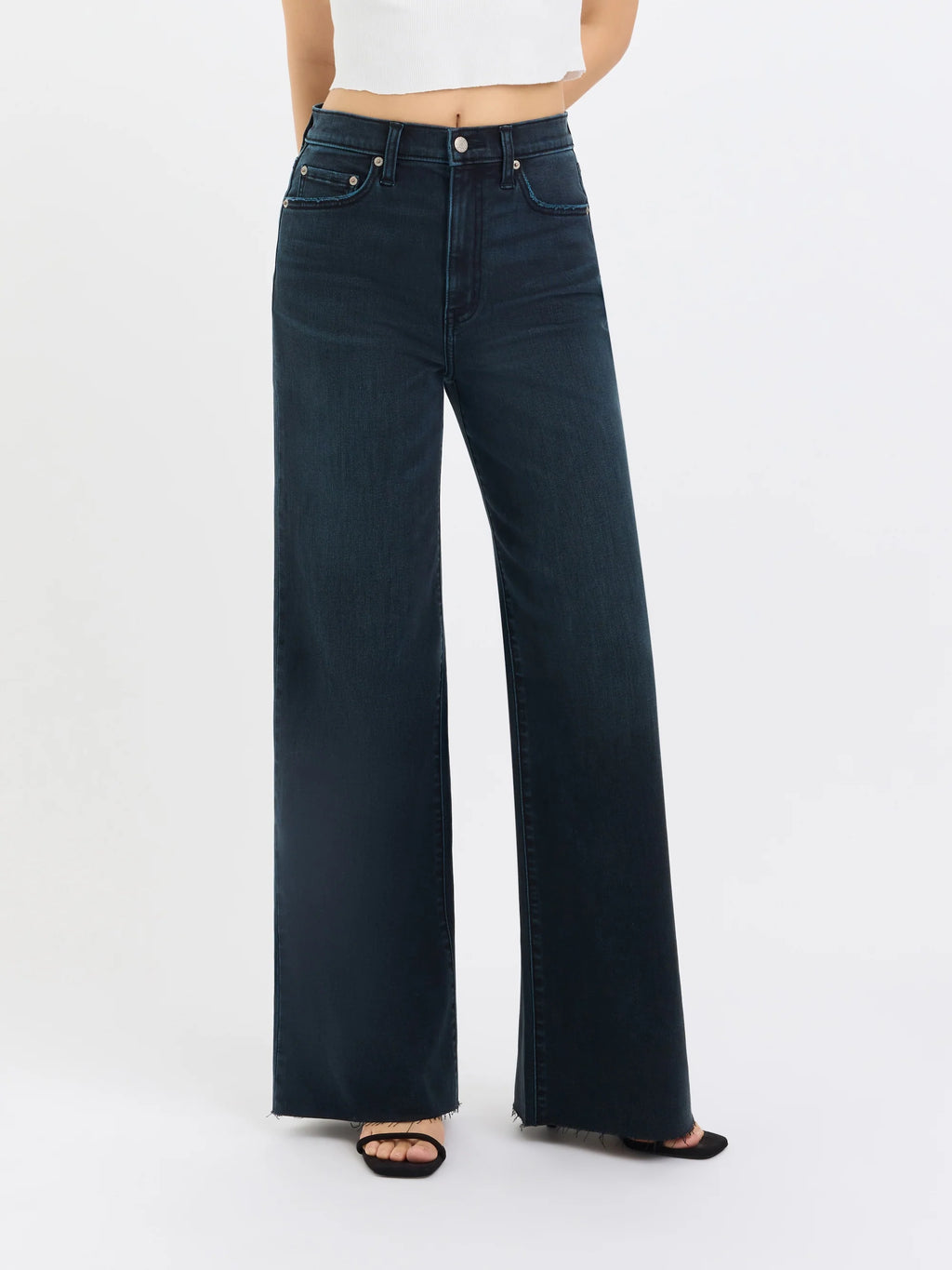 DAZE Midnight Far Out High Rise Denim