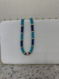 Gemelli Tobie Beaded Necklace - Blue