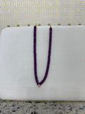 Gemelli Dora Beaded Necklace-Purple