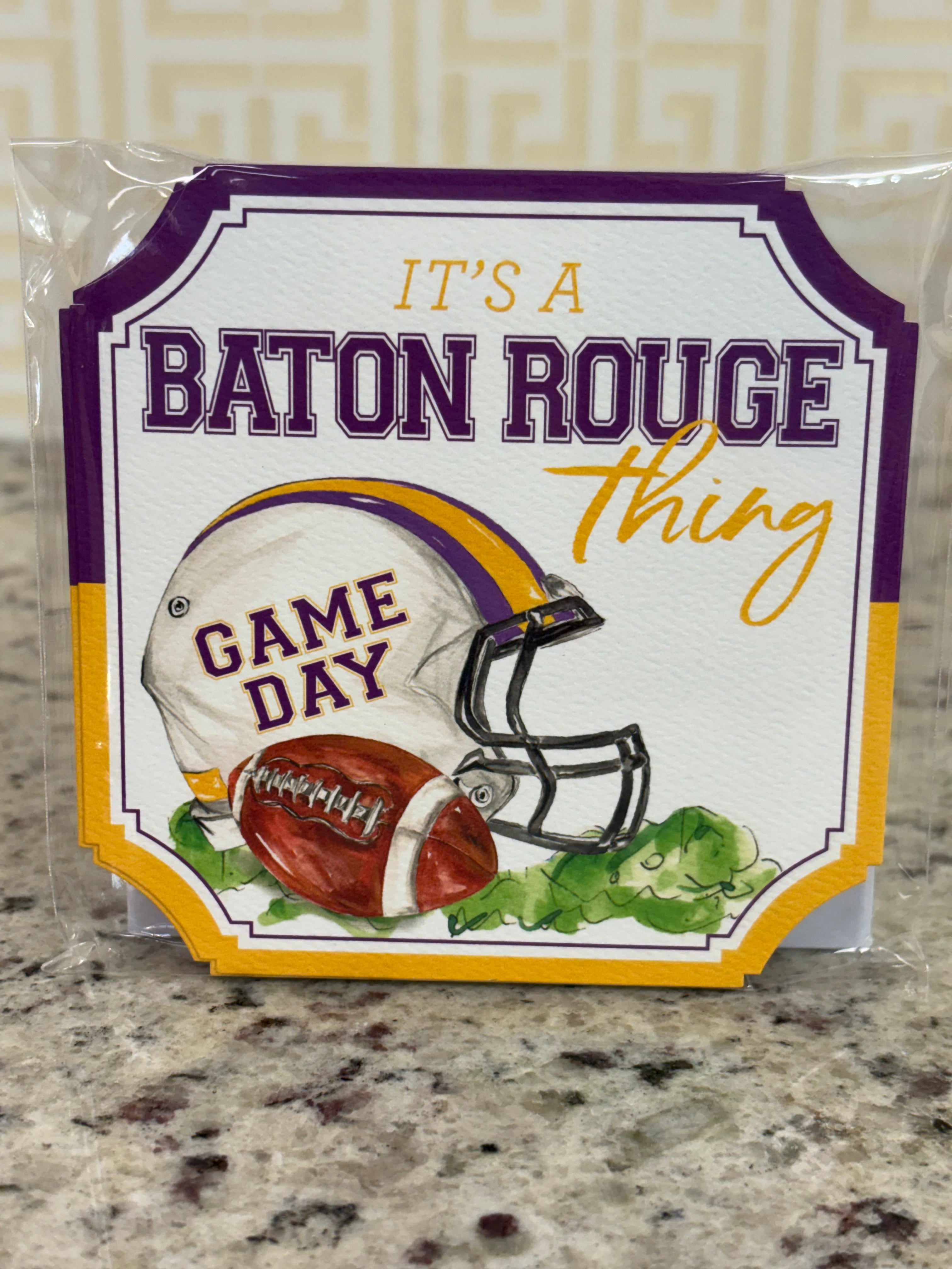 RB LSU Coaster It's a Baton Rouge Thing