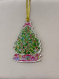 Rosanne Beck Acrylic Christmas Tree Ornament