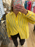 French Connection Rhodes Pop Daisy Yellow Top