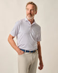 Johnnie O Bronte Porto Pink Shortsleeve Polo Top