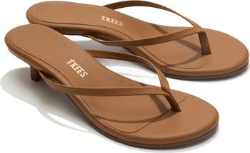 TKEES Julia Kitten Heels (Camel)