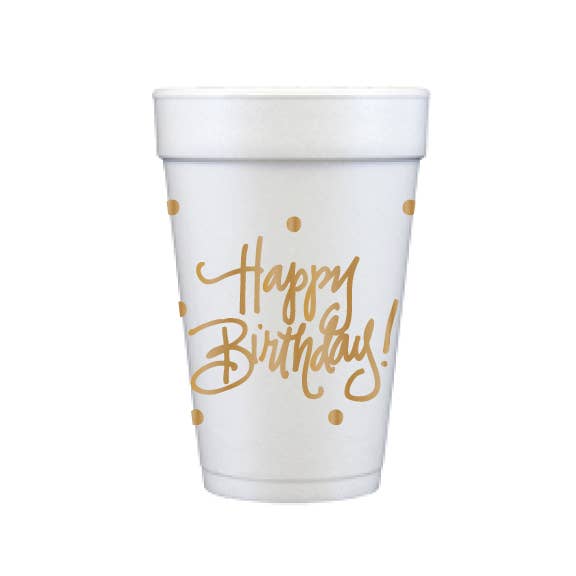 Natalie Chang - Happy Birthday! | Foam Cups