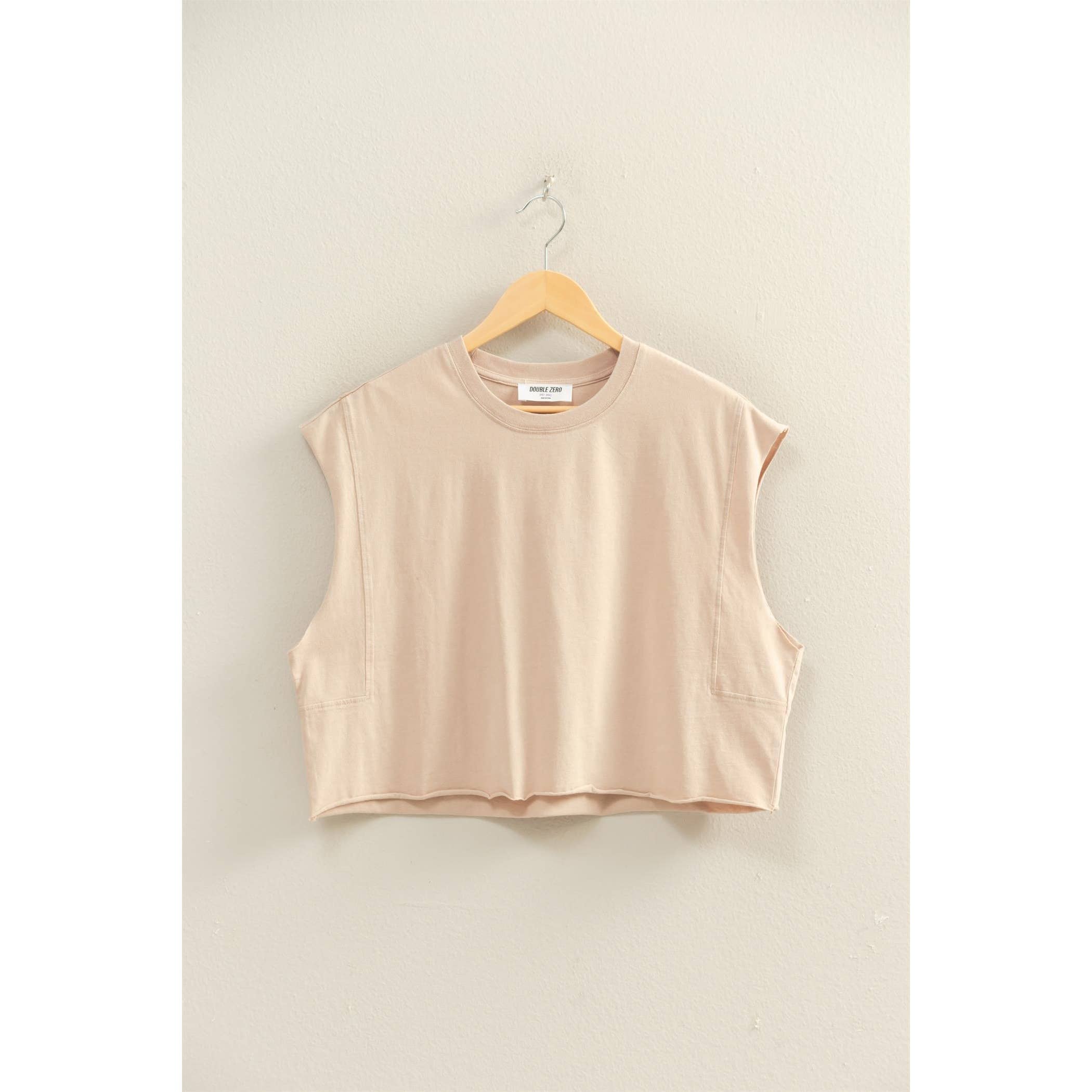 Double Zero - Crew Neck Boxy FUCHSIA