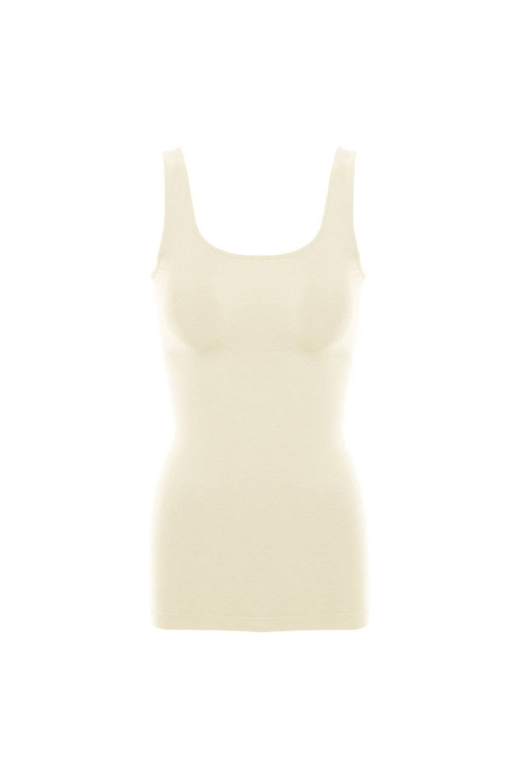 Sugarlips - Seamless Scoop Neck Tank Top: Black / ONE