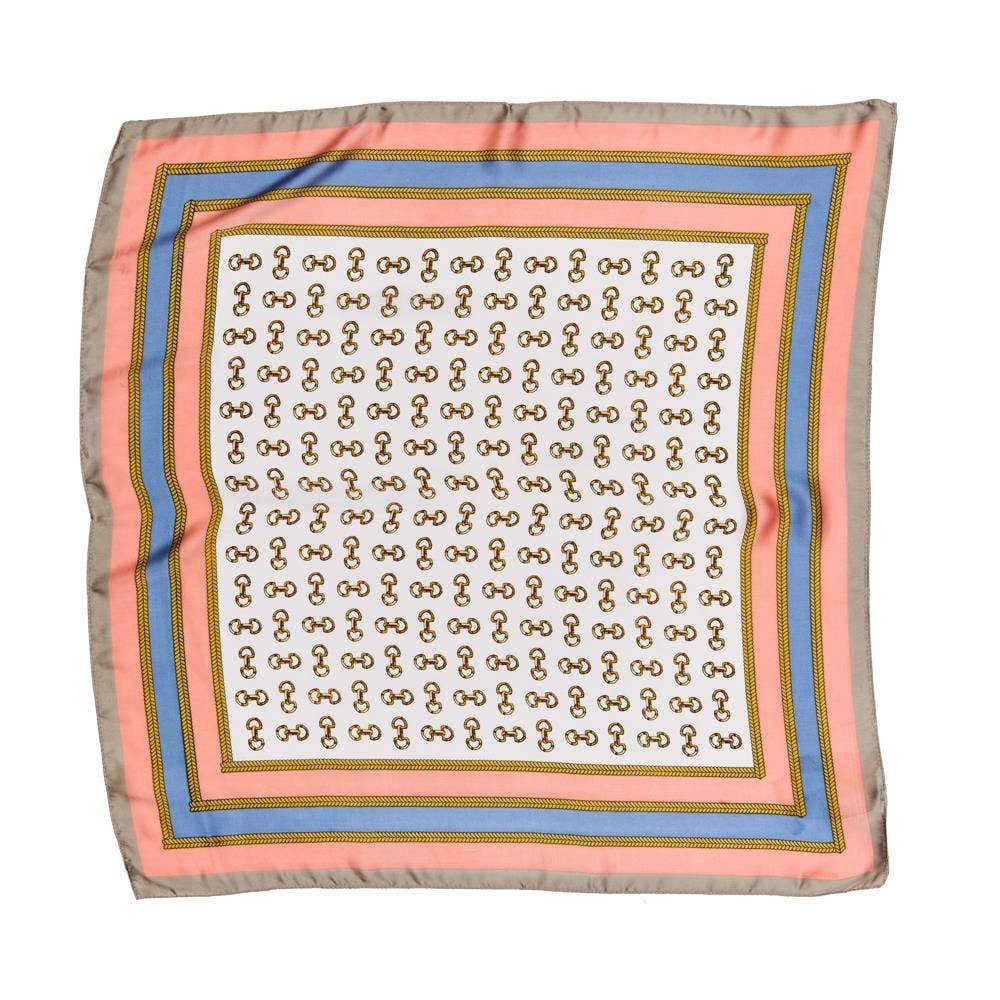 anbfashion - SILKY SQUARE NECK SCARF SPSS-3510: Nv