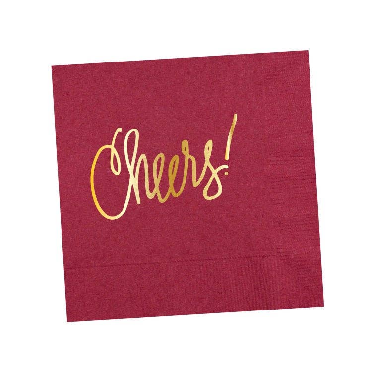 Natalie Chang - Cheers! | Napkins Black