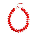 Gemelli - Bailey Chunky Beaded Necklace- Red
