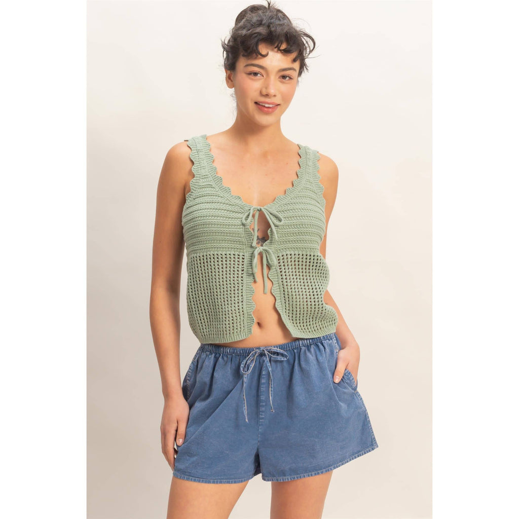 Double Zero - Sleeveless Open: BLUE