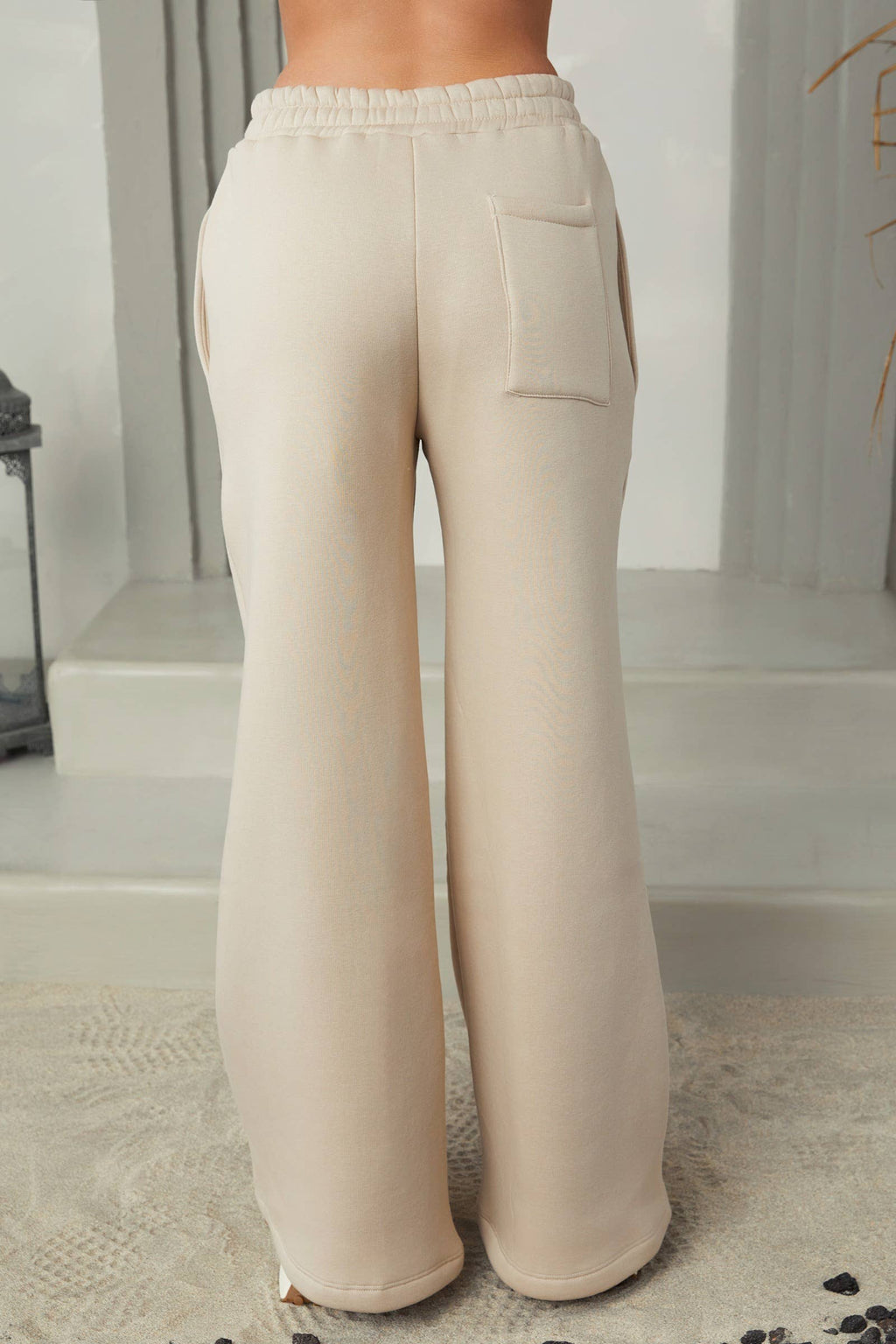 MILIO MILANO - COZY FLEECE WIDE LEG PANT (77111)