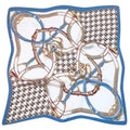 anbfashion - EQUESTRIAN CHAIN LINKS SILKY BANDANA: As Show