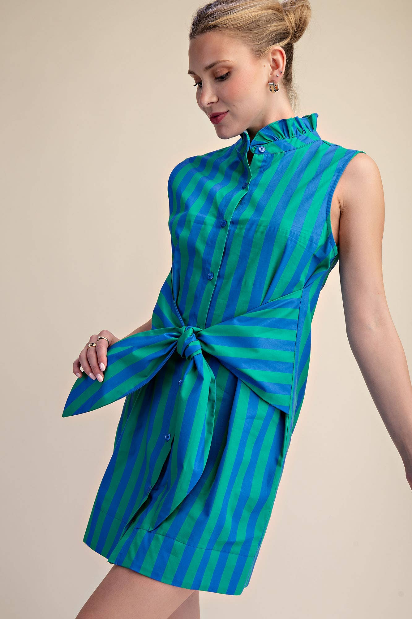 Glam Stripe Dress L