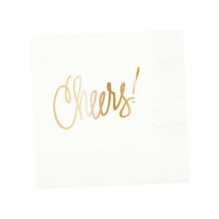 Natalie Chang - Cheers! | Napkins Black