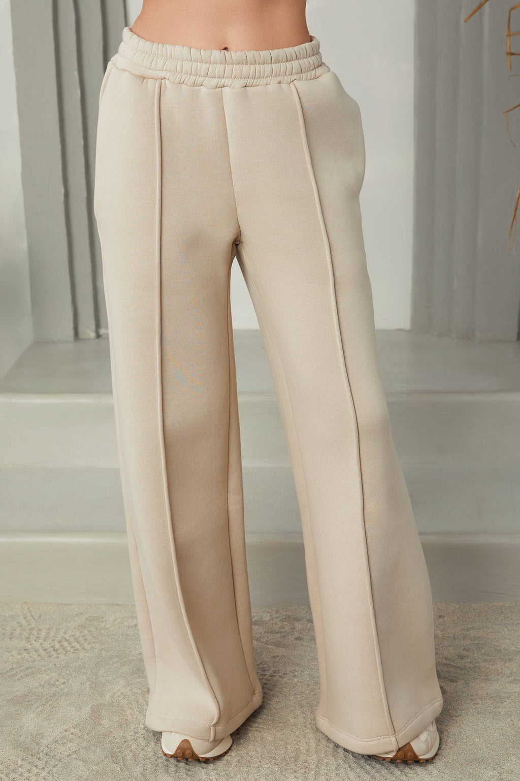 MILIO MILANO - COZY FLEECE WIDE LEG PANT (77111)