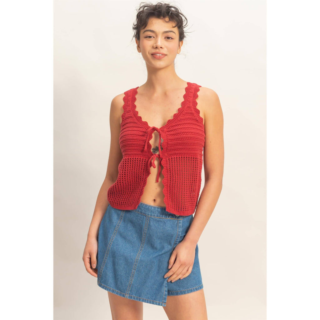 Double Zero - Sleeveless Open: BLUE