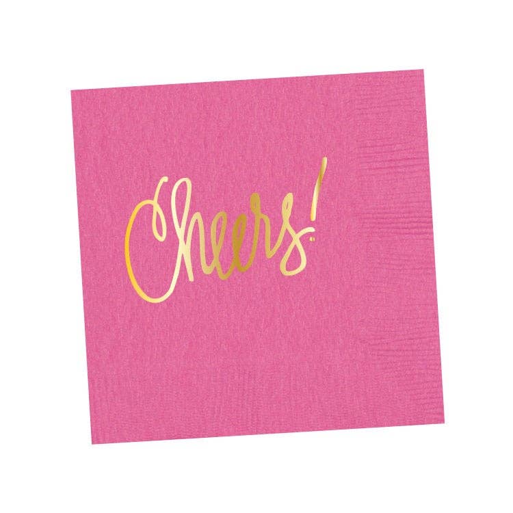 Natalie Chang - Cheers! | Napkins Black