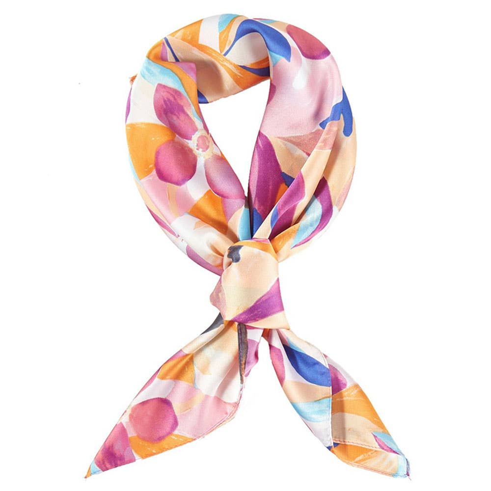 anbfashion - FLORAL PRINT BANDANA BS-0044: Pu