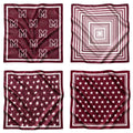 Maroon & White Gameday Bandana Scarf