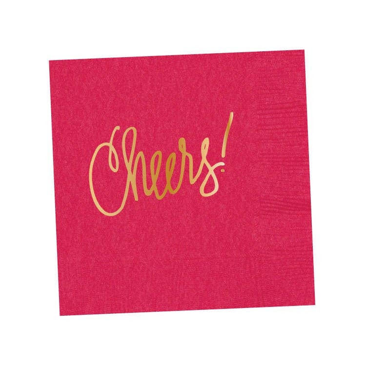 Natalie Chang - Cheers! | Napkins Black