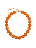 Gemelli - Kameron Chunky Beaded Necklace - Orange