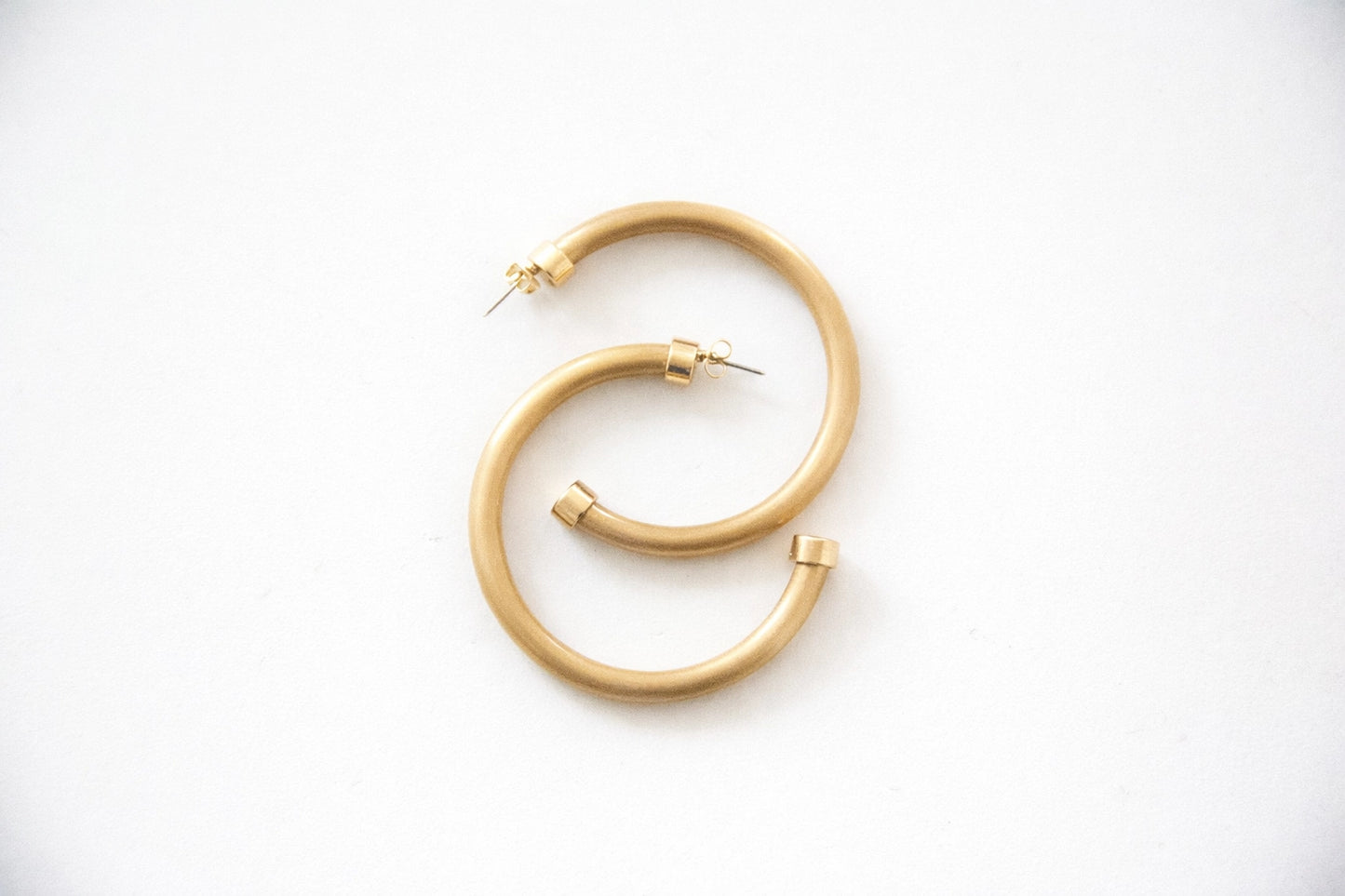 Hoo Hoops Brushed Gold